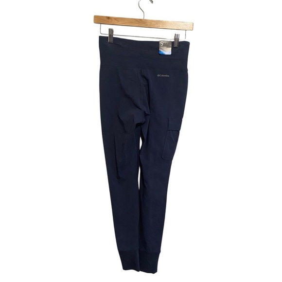 NWT Columbia Blue Drawstring Trek Performance Fit Leggings Size Small - Picture 4 of 5